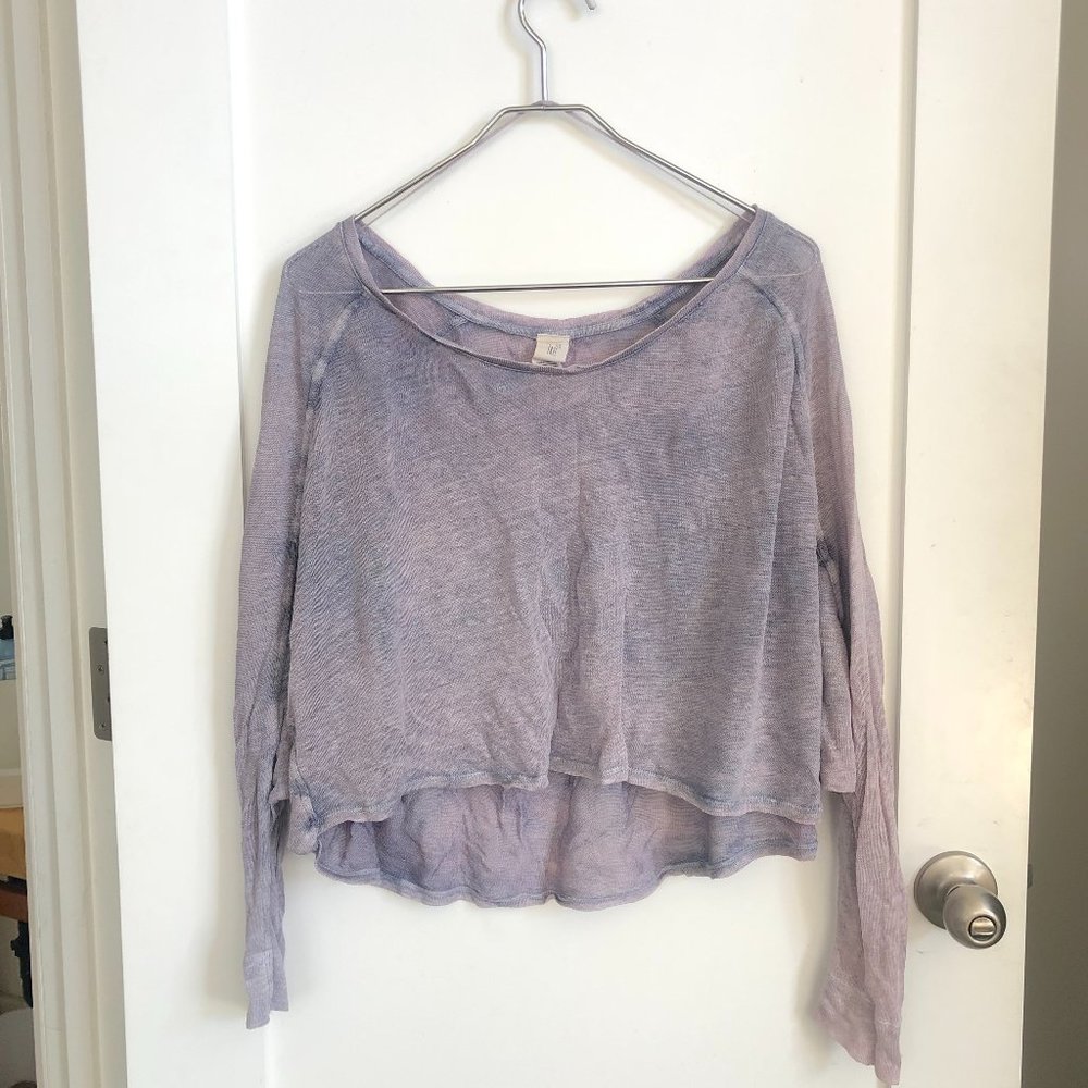Lilac knit sweater